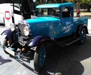 Valladolid motor vintage camioneta